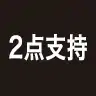 2点支持