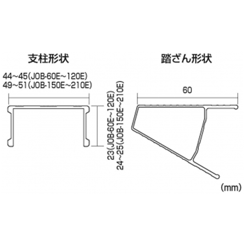 製品情報】 JOB-150E スーパージョブ ： はしご、脚立の株式会社ピカ
